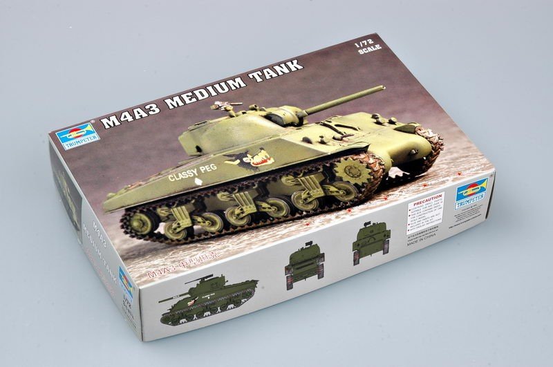 Trumpeter 07224 M4A3 TANK 1/72 – imagen 2
