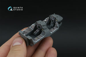 Quinta Studio QDS-48592 F-14A Tomcat 3D-Printed &amp;amp; coloured Interior on decal paper (GWH) (Small version) 1/48 – zdjęcie 9