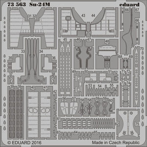 Eduard 73563 Su-24M TRUMPETER 1/72 – immagine 2