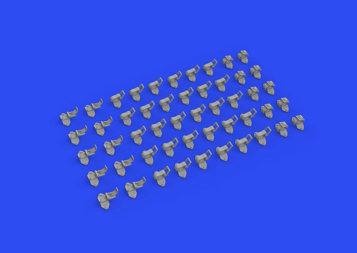 Eduard 635017 WWII German clamps Type 1 PRINT 1/35 – imagen 3