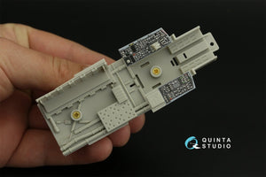 Quinta Studio QDS-32157 F-15C Late/F-15J late 3D-Printed &amp;amp; coloured Interior on decal paper (Tamiya) (small version) 1/32 – immagine 6
