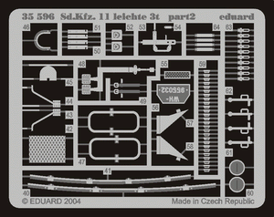 Eduard 35596 Sd. Kfz.11 leichte 3t (AFV CLUB) 1/35 – zdjęcie 2