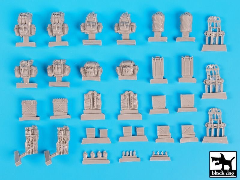 Black Dog T35164 US Army(Vietnam)equipment accessories set 1/35 – imagen 6