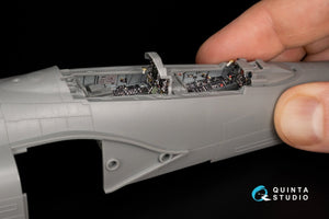 Quinta Studio QD48341 F-4G early 3D-Printed &amp;amp; coloured Interior on decal paper (Meng) 1/48 – immagine 14