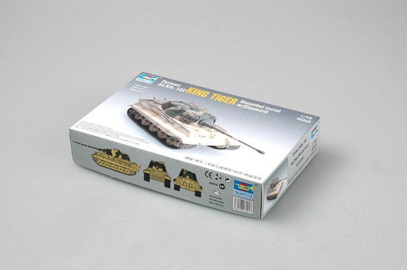 Trumpeter 07291 King Tiger Henschel Turret w/Zimmerit 1/72 – Bild 2