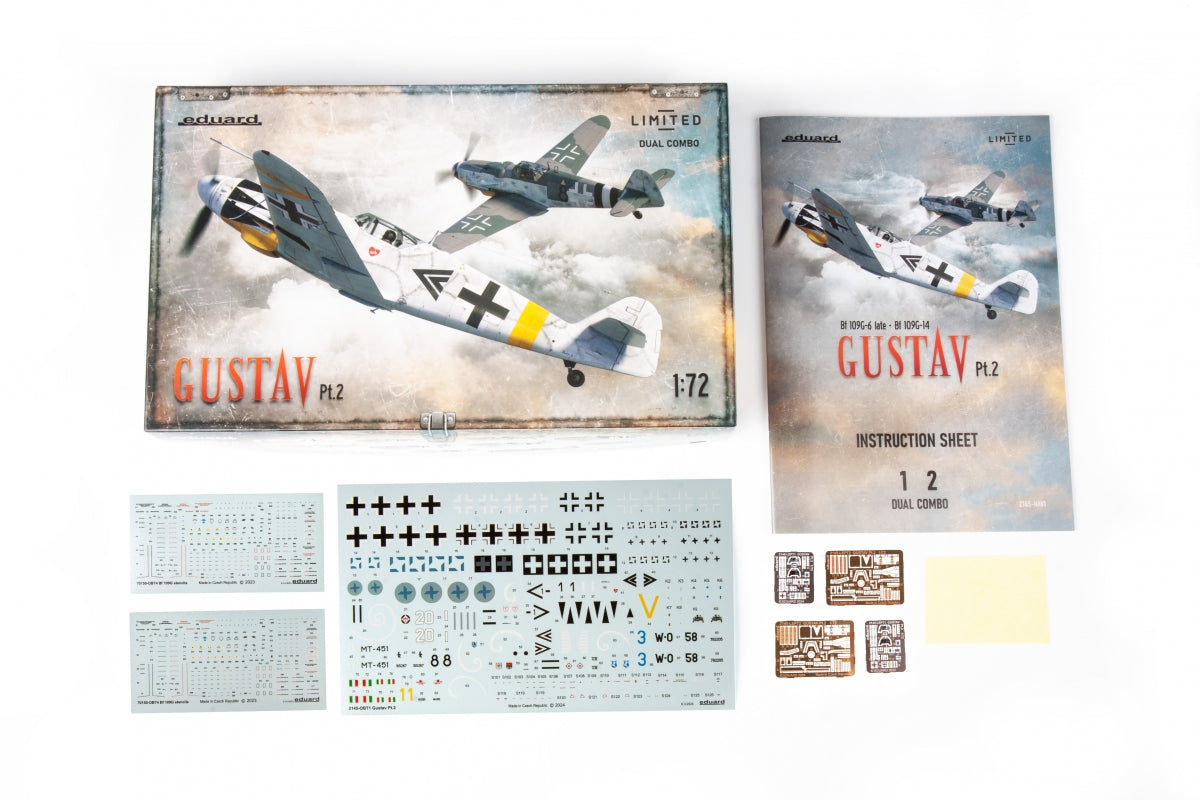Eduard 2145 Gustav Pt. 2 Dual Combo Limited 1/72 – immagine 3