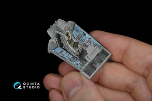 Quinta Studio QD48172 Su-33 3D-Printed &amp;amp; coloured Interior on decal paper (for Kinetic kit) 1/48 – imagen 3