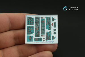 Intérieur imprimé en 3D et coloré sur papier décalcomanie Quinta Studio QD48339 Mi-8MT (Zvezda) 1/48 – image 4