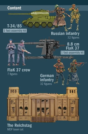 Italeri 6195 Battle for the Reichstag 1945 - BATTLE SET 1/72 – imagen 9