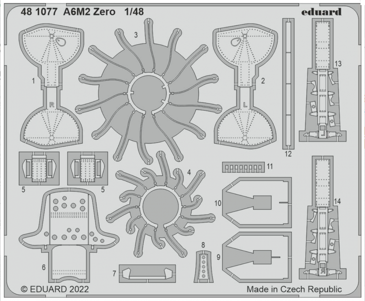 Eduard 481077 A6M2 Zero EDUARD 1/48 – image 2