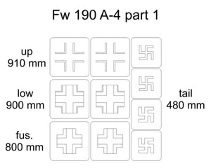 Omask 24003 Fw 190 A-4 part 1 1/48