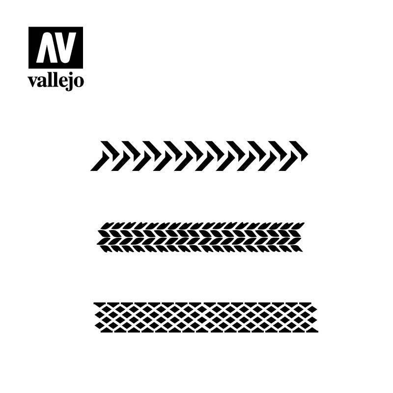 Vallejo ST-TX002 Tyre Markings 1/35 – imagen 2