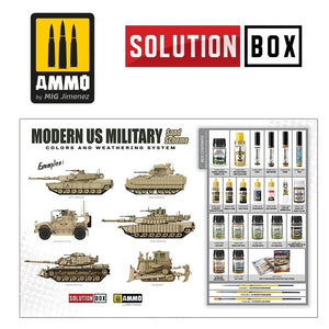 AMMO of Mig Jimenez 7712 SOLUTION BOX - Modern US Military Sand Scheme – imagen 2