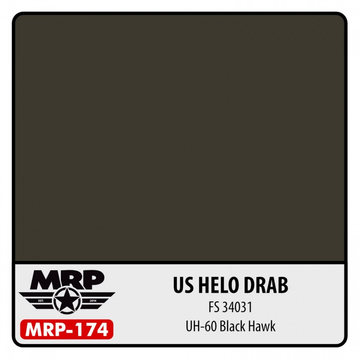 Peinture MR. Paint MRP-174 US HELO DRAB UH-60 Black Hawk 30 ml 