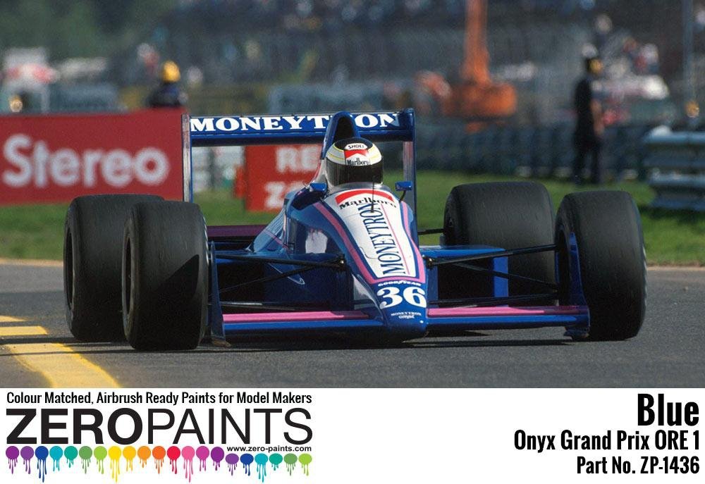 Zero Paints ZP-1436 Blue - Onyx Grand Prix ORE 1 Paint 60ml – imagen 2