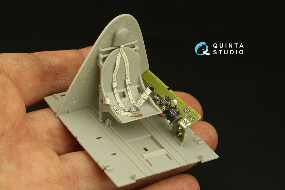 Quinta Studio QD32195 F6F-5 Hellcat 3D-Printed &amp;amp; coloured Interior on decal paper (Trumpeter) 1/32 – imagen 7