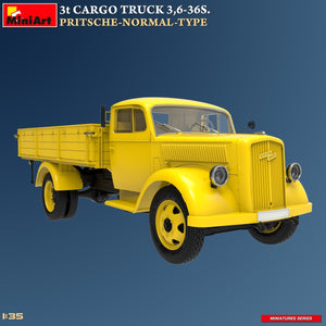 MiniArt 38079 3t CARGO TRUCK 3,6-36S. PRITSCHE-NORMAL-TYPE 1/35 – Bild 8