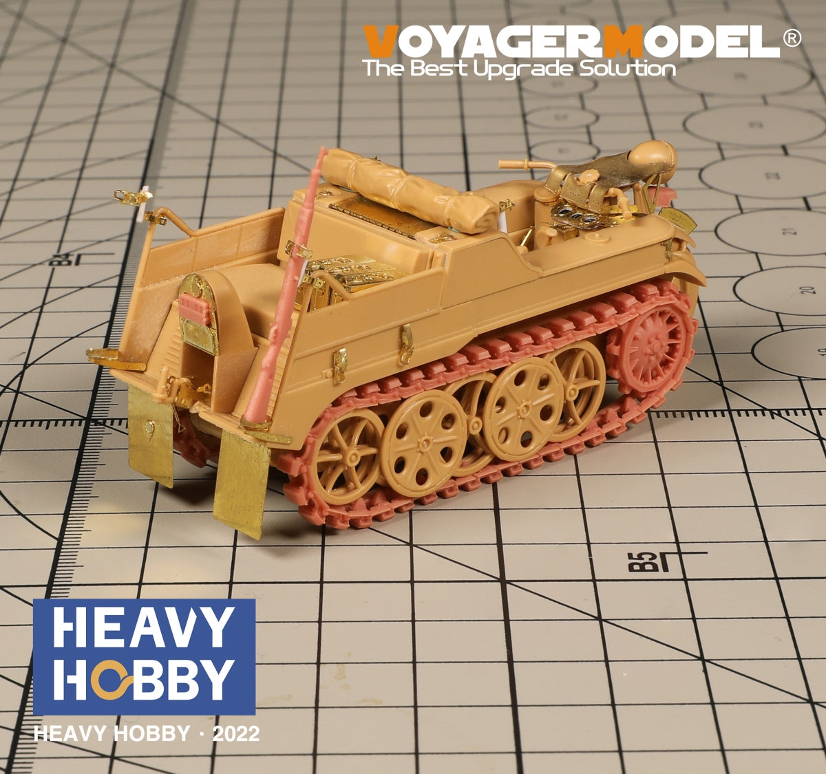 Heavy Hobby PT35072 WWII allemand Sd.Kfz.2 Kleines Kettenkard pistes normales 1/35 – image 4
