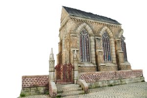 RT-Diorama 35040 Diorama Base: Church Courtyard 1/35 – imagen 5
