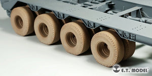 E.T. Model P35-119 US M747 Heavy Equipment Semi-Trailer Sagged wheels For Meng Kit 1/35 – imagen 9
