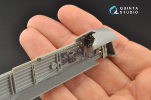 Quinta Studio QD48098 Ju 87B-2/R-2 3D-Printed &amp;amp; coloured Interior on decal paper (Hasegawa) 1/48 – imagen 4