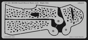 Eduard XF563 Bf 109E Small Blotch mask-etch 1/48