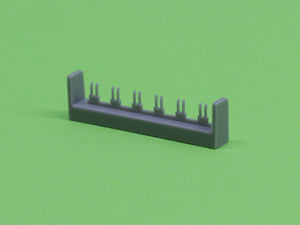 Master SM-350-094 USN 40 mm/56 Bofors quadruple mount ver.2 / with Mk-51 director - (resin, PE and turned parts) - (6pcs) 1/350 – zdjęcie 7