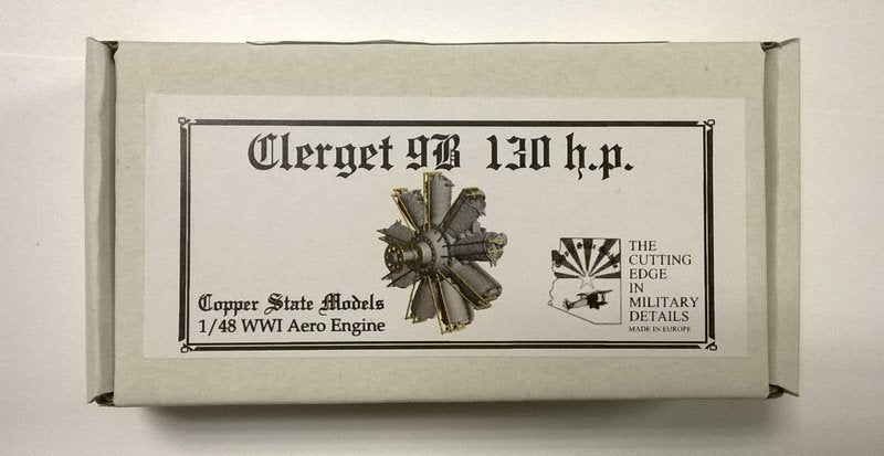 Copper State Models E48-006 Clerget 9B 130 hp 1/48