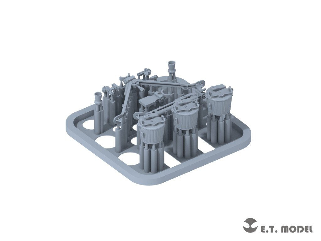 E.T. Model P35-215 WWII German Mg34t Machinegun &amp;amp; Ammo Box 1/35 – Bild 4