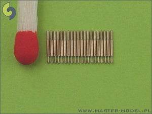 Master SM-350-038 Vickers 0.50in/62 (12.7 mm) Mark III machine gun barrels (20pcs) – immagine 4