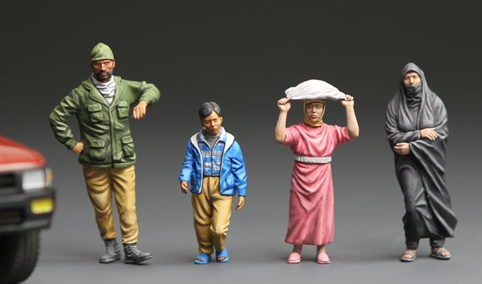 Meng Model HS-001 Personnages du Moyen-Orient (4 figurines) 1/35 – image 3