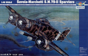 Trumpeter 02817 Savoia-Marchetti SM79-II Sparviero (1/48)