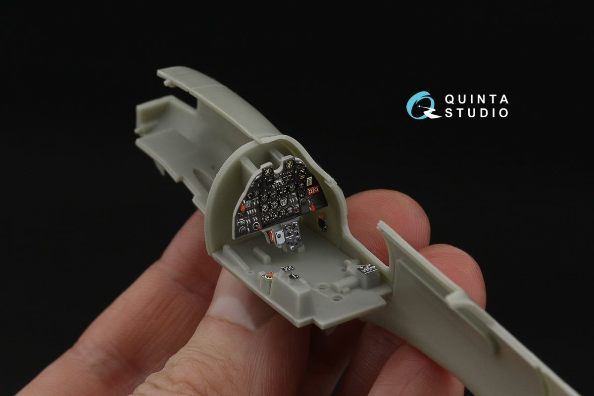 Quinta Studio QD48562 P-63C/E Kingcobra 3D-Printed &amp;amp; coloured Interior on decal paper (Dora Wings/AMG) 1/48 – immagine 7