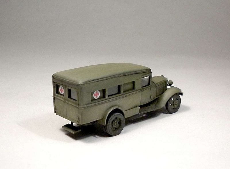 PST 72081 GAZ-55 Ambulance (m.1943) 1/72 – imagen 6