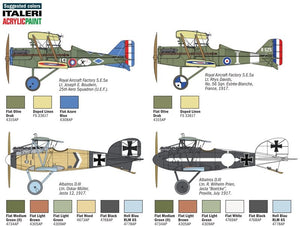 Italeri 1374 S.E.5a / ALBATROS D.III 1/72 – zdjęcie 4