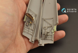 Quinta Studio QD48209 Arado Ar 68 E/F 3D-Printed &amp;amp; coloured Interior on decal paper (Roden) 1/48 – imagen 9