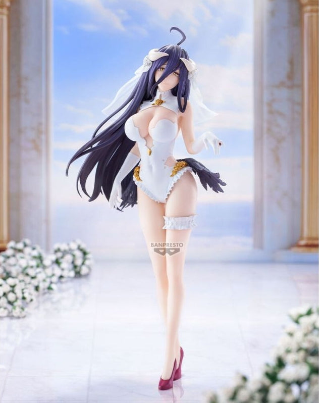 Bandai BP29874 BANPRESTO OVERLORD GLITTER&GLAMOURS - ALBEDO (WEDDING VER.)