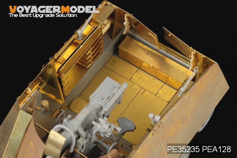 Voyager Model PEA128 WWII German Sd.Kfz. 164 Nashorn Armour plate (For DRAGON Kit) 1/35 – Bild 6