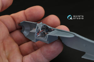Quinta Studio QD48139 FW 190D-9 3D-Printed &amp;amp; coloured Interior on decal paper (for Eduard kit) 1/48 – imagen 6