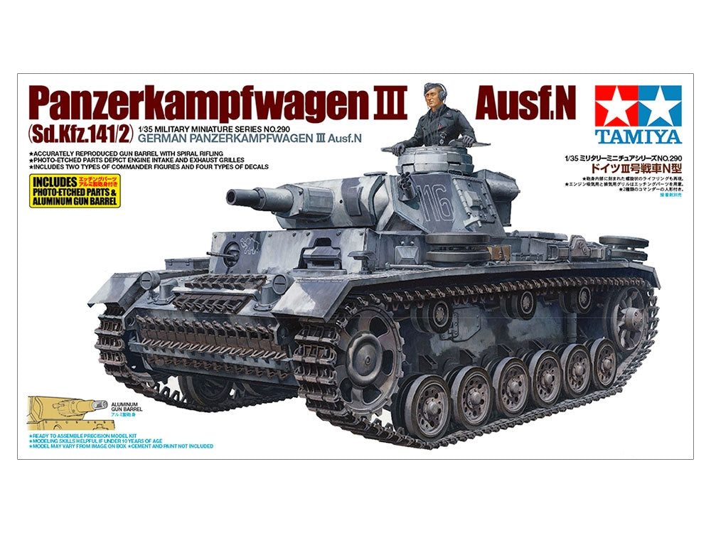Tamiya 35290 Panzerkampfwagen III Ausf.N 1/35 – image 2