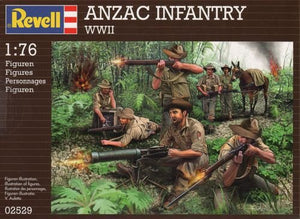 Revell 02529 Infanterie Anzacs Seconde Guerre mondiale 1/76