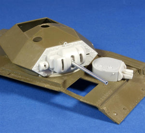 Panzer Art RE35-178 Mantelet et tourelle mitrailleuse pour chars Crusader I/II 1/35 – image 3