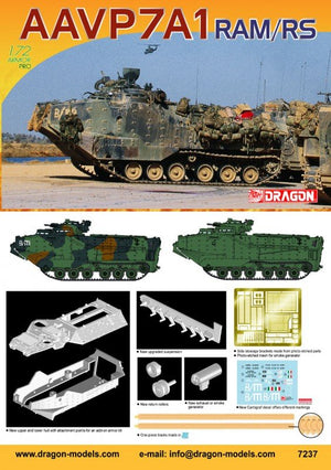 Dragon 7237 AAV-7 UPGRADE 1/72 – imagen 2