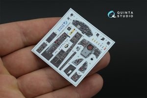 Intérieur coloré imprimé en 3D sur papier décalcomanie (Italeri) pour F-104S-ASA (Quinta Studio QDS-32181) (petite version) 1/32 – image 4