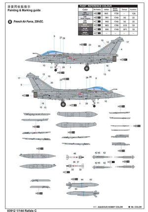 Trumpeter 03912 Rafale C 1/144 – imagen 4