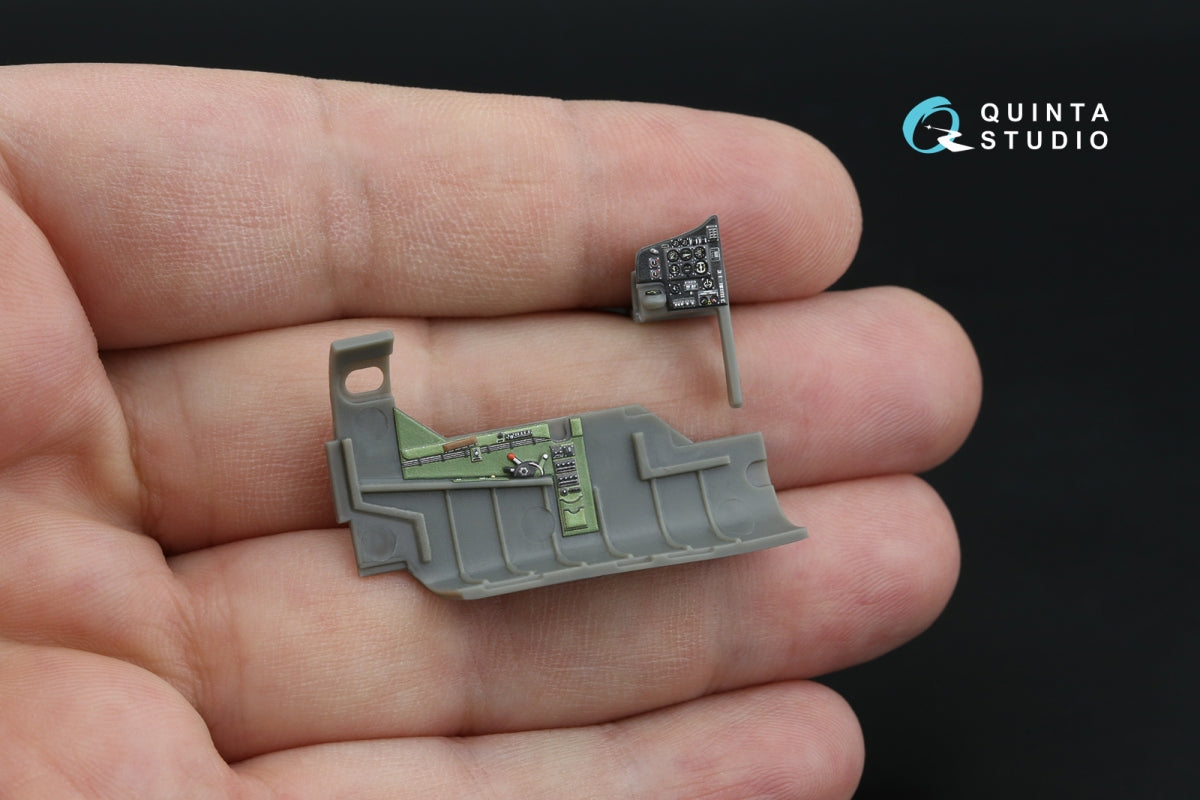 Quinta Studio QD72211 Bristol Blenheim Mk.IV 3D-Printed &amp;amp; coloured Interior on decal paper (Airfix) 1/72 – imagen 6