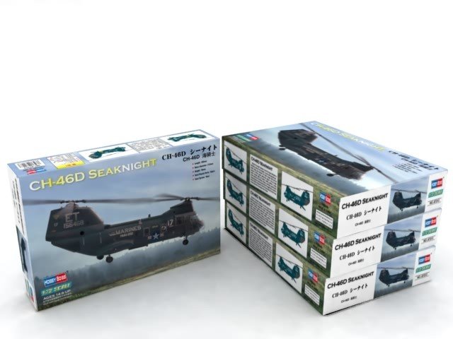 Hobby Boss 87213 CH-46D Seaknight 1/72 – immagine 2