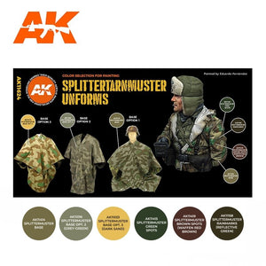 AK Interactive AK11624 SPLITTERTARNMUSTER UNIFORMS – imagen 2