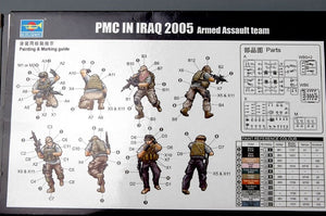Trumpeter 00419 PMC in Iraq 2005-Armed Assault Team 1/35 – imagen 4