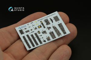 Quinta Studio QD72082 F-4J Early 3D-Printed &amp;amp; coloured Interior on decal paper (Fine Molds) 1/72 – Bild 8
